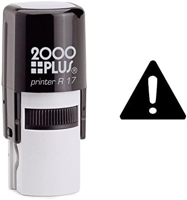 Warning Sign Self Inking Rubber Stamp (SH-6452)