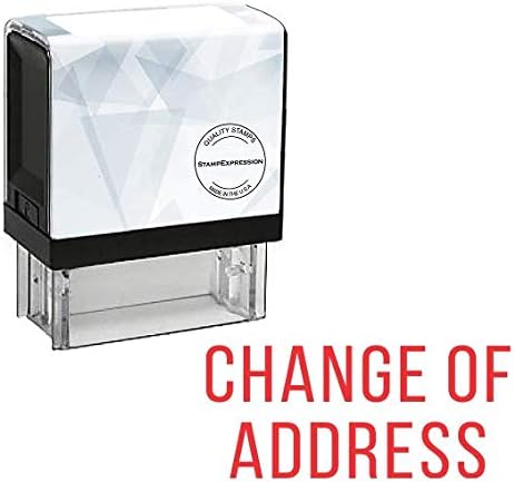 Change of Address Office Self Inking Rubber Stamp (SH-5675)