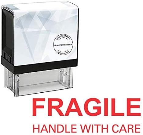 Fragile Handle with Care Office Self Inking Rubber Stamp (SH-5652)