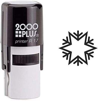 Big Snowflake Self Inking Rubber Stamp (SH-6826)