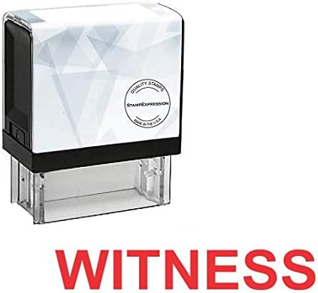 Witness Office Self Inking Rubber Stamp (SH-5647)