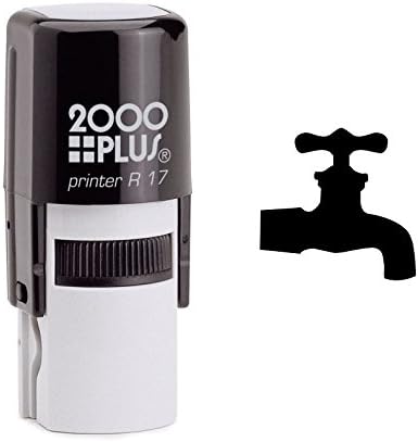 Water Faucet Self Inking Rubber Stamp (SH-6508)