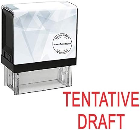 Tentative Draft Office Self Inking Rubber Stamp (SH-5847)