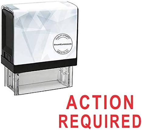 Action Required Two Lines Office Self Inking Rubber Stamp (SH-5857)