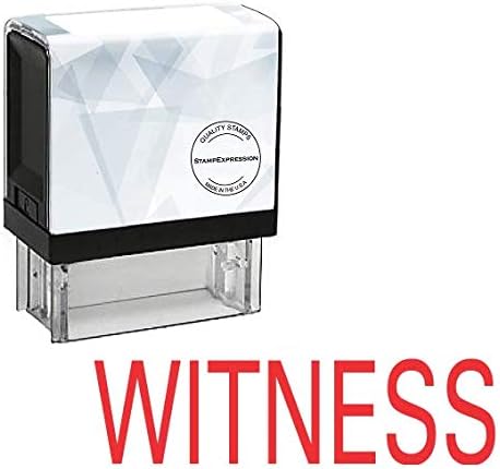 Witness Office Self Inking Rubber Stamp (SH-5419)