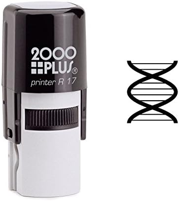 DNA Double Helix Self Inking Rubber Stamp (SH-6442)