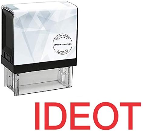 Idiot Self Inking Rubber Stamp (SH-80007)