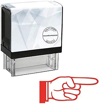 Hand Pointing Right Office Self Inking Rubber Stamp (SH-5060)