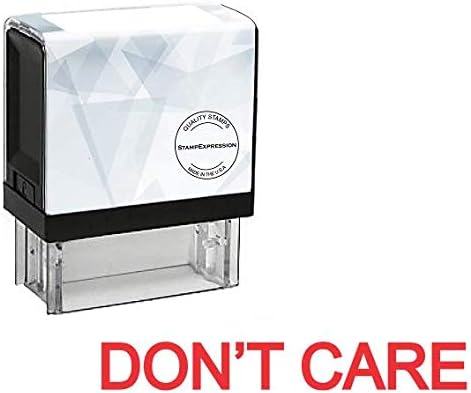 Don't Care Self Inking Rubber Stamp (SH-80004)