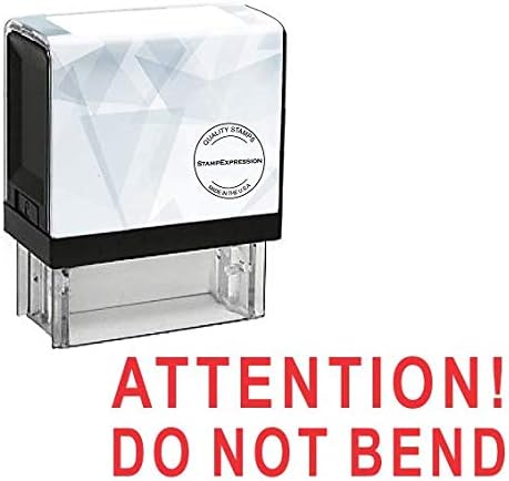 Attention! DO NOT Bend Office Self Inking Rubber Stamp (SH-5215)