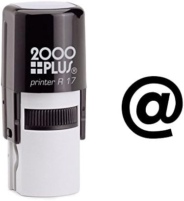 @ (at) or at sign or address sign Symbol Used In The Email Address Self Inking Rubber Stamp (SH-6283)