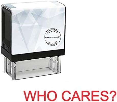 WHO Cares? Self Inking Rubber Stamp (SH-80067)