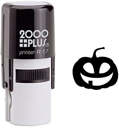 Jack O' Lantern Pumpkin With One Tooth Halloween Self Inking Rubber Stamp (SH-6167)