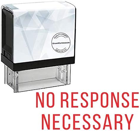 NO Response Necessary Office Self Inking Rubber Stamp (SH-5564)