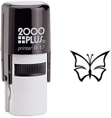 Butterfly Outline Self Inking Rubber Stamp (SH-6060)