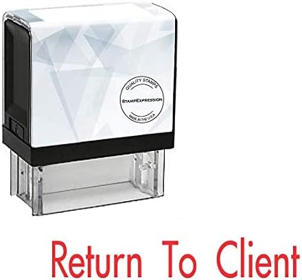 Return to Client Office Self Inking Rubber Stamp (SH-5856)