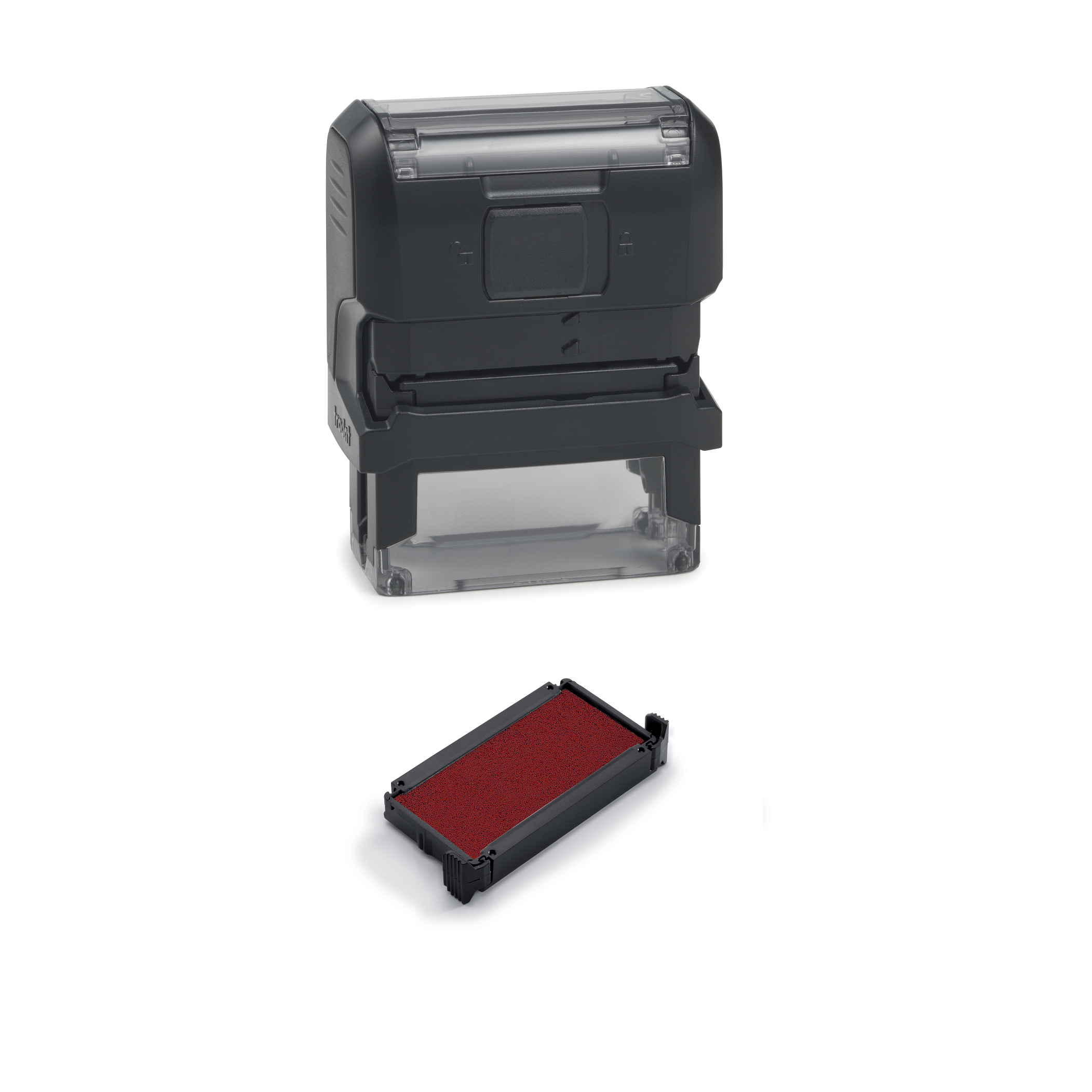 Master Document Two Lines Office Self Inking Rubber Stamp