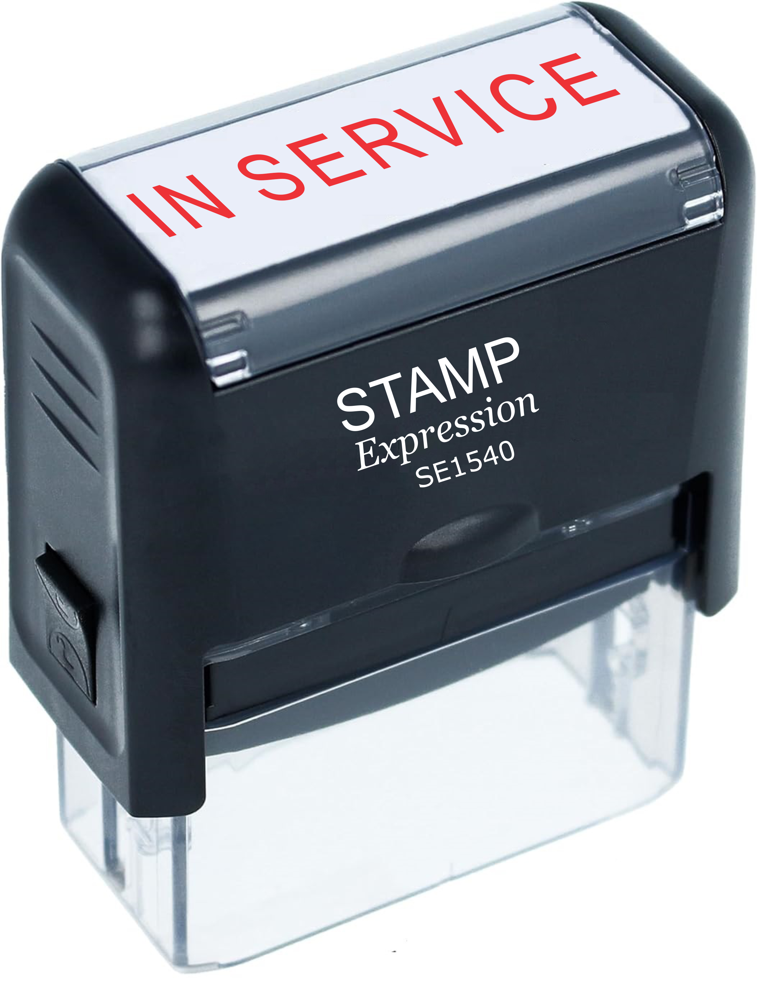 In Service Office Self Inking Rubber Stamp (50210)