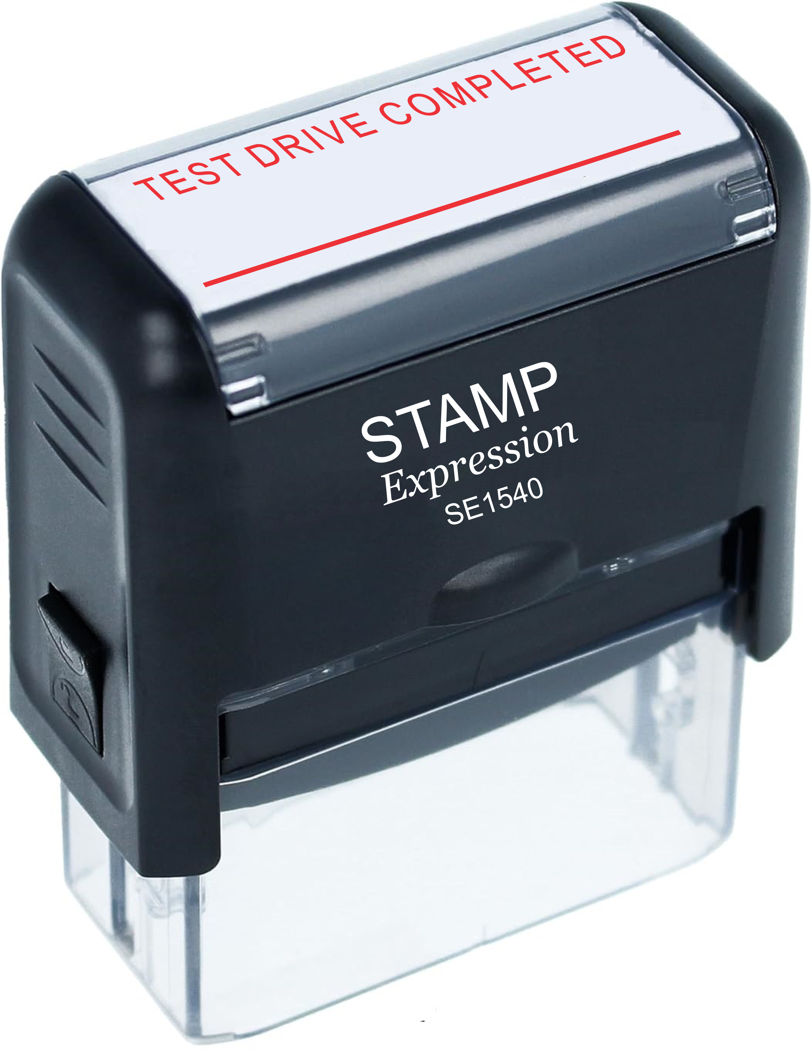 Test Drive Completed With Line Office Self Inking Rubber Stamp (50223)