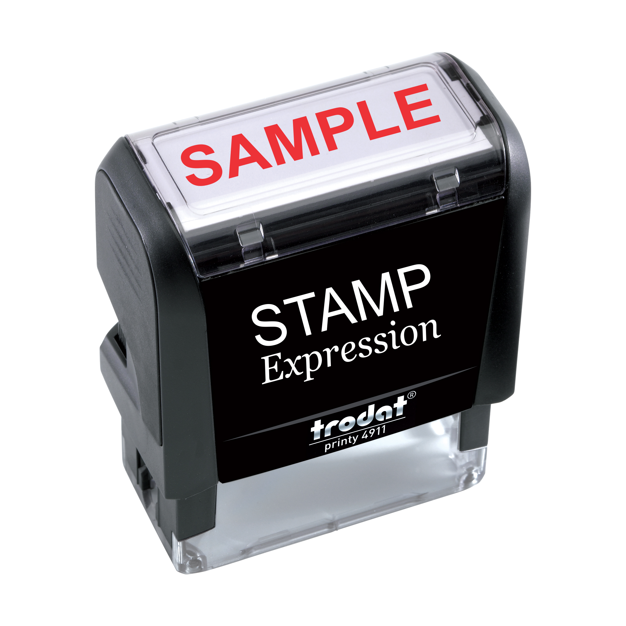 Sample Office Self Inking Rubber Stamp