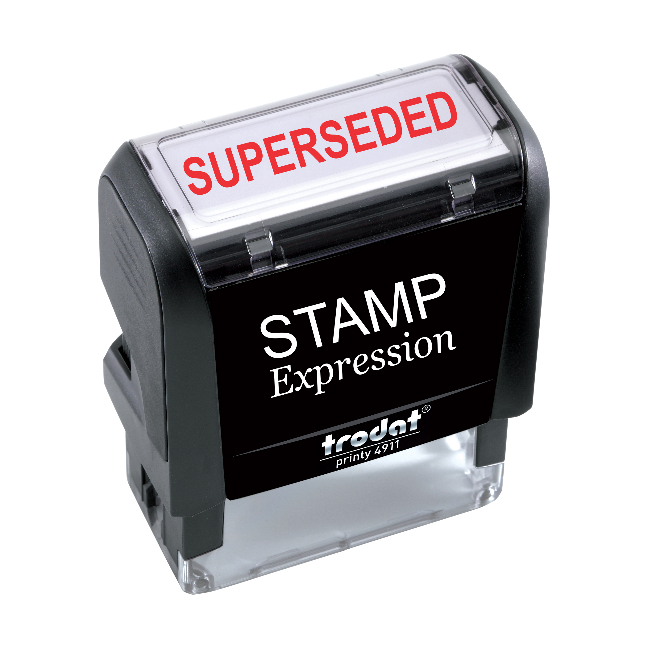 Superseded Office Self Inking Rubber Stamp