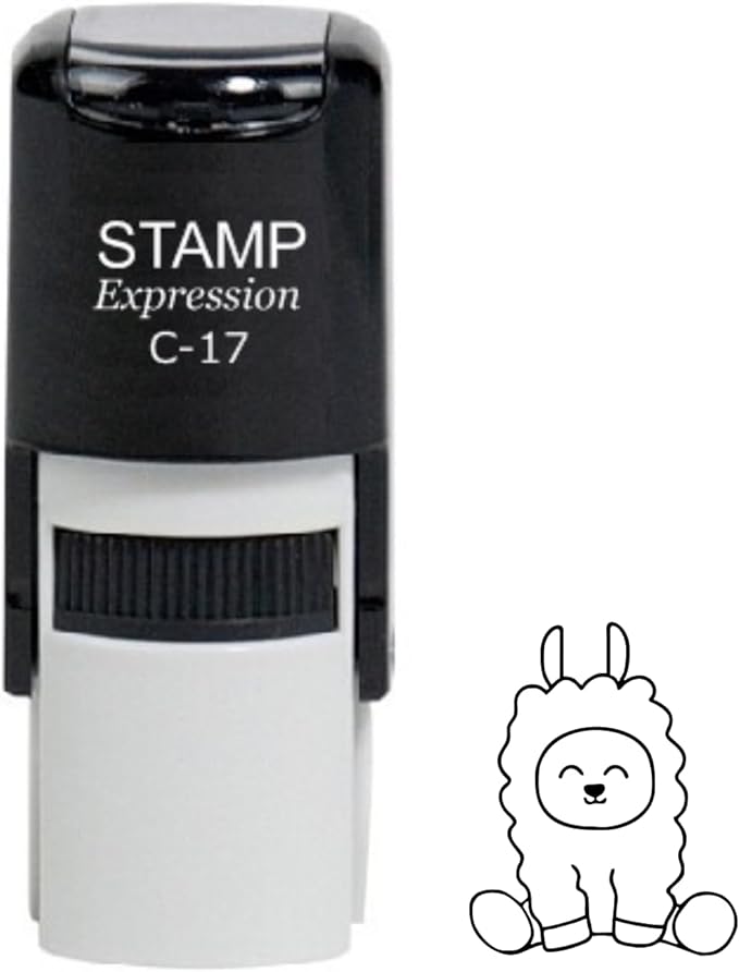 Baby Sheep Self Inking Rubber Stamp (SH-60057)