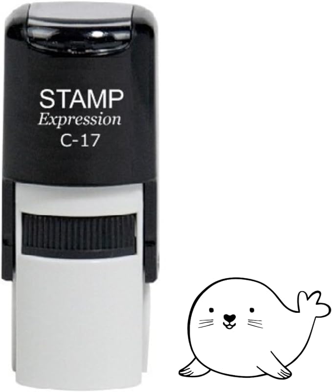 Baby Seal Self Inking Rubber Stamp (SH-60054)