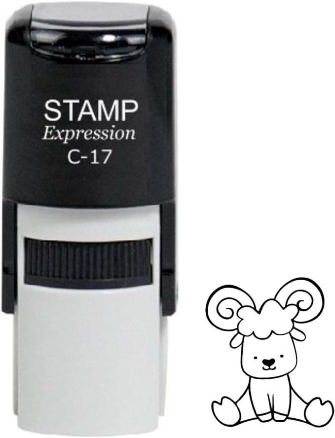 Baby Ram Self Inking Rubber Stamp (SH-60056)