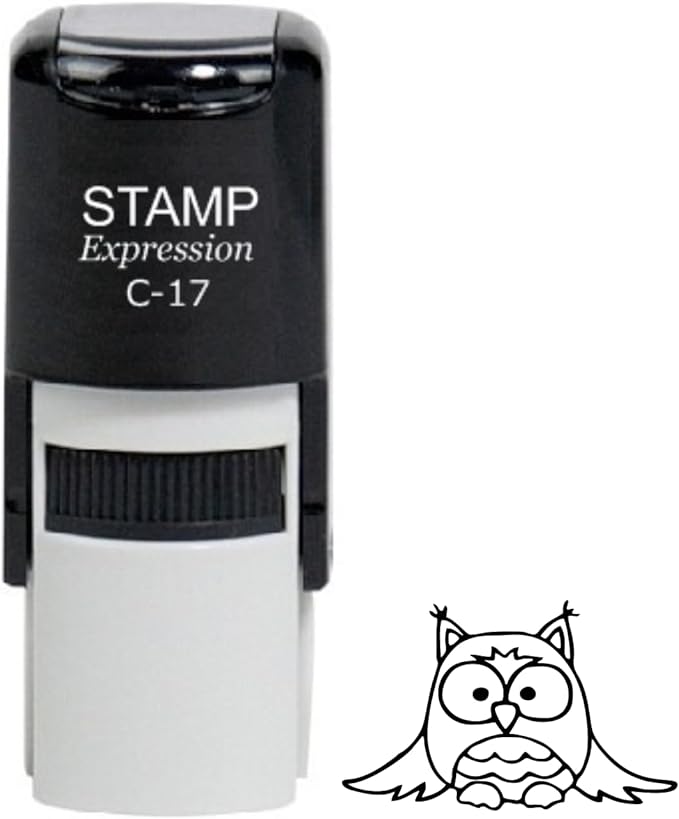 Baby Owl Self Inking Rubber Stamp (SH-60049)