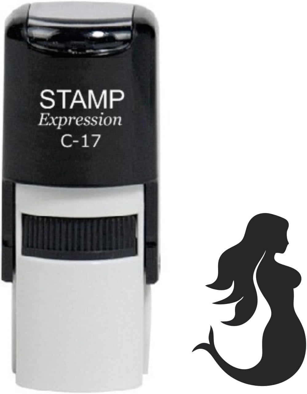 Mermaid Self Inking Rubber Stamp (SH-60021)