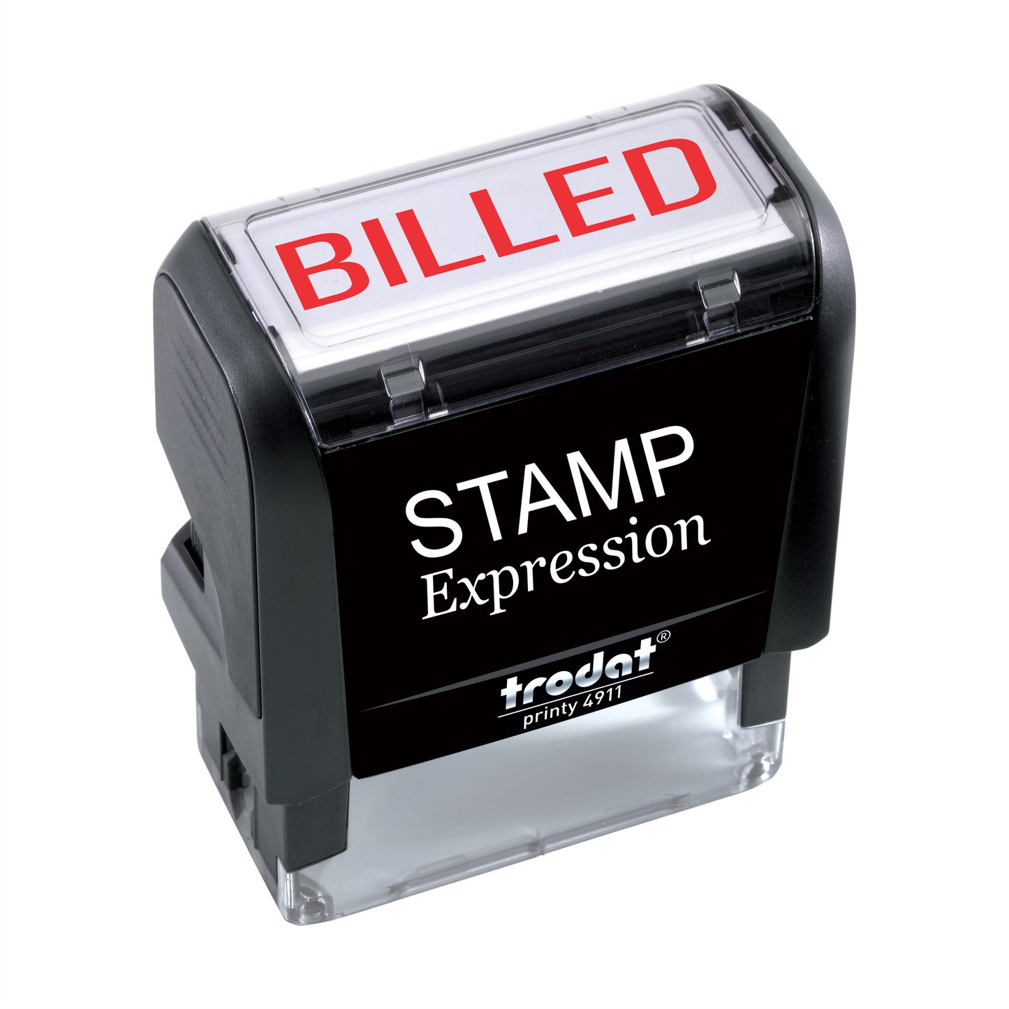 Capitalized Billed Office Self Inking Rubber Stamp (SH-5233)