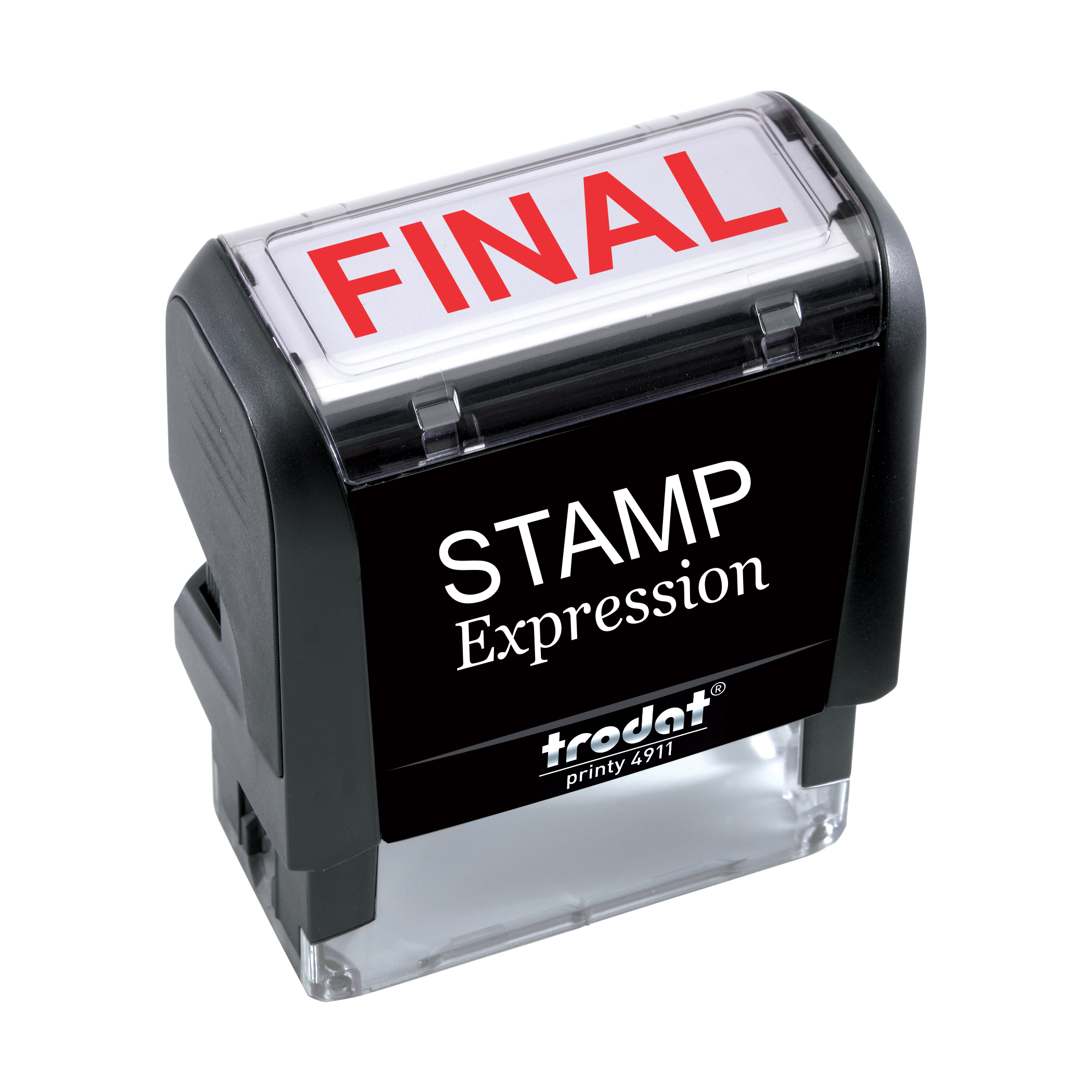 Final Office Self Inking Rubber Stamp