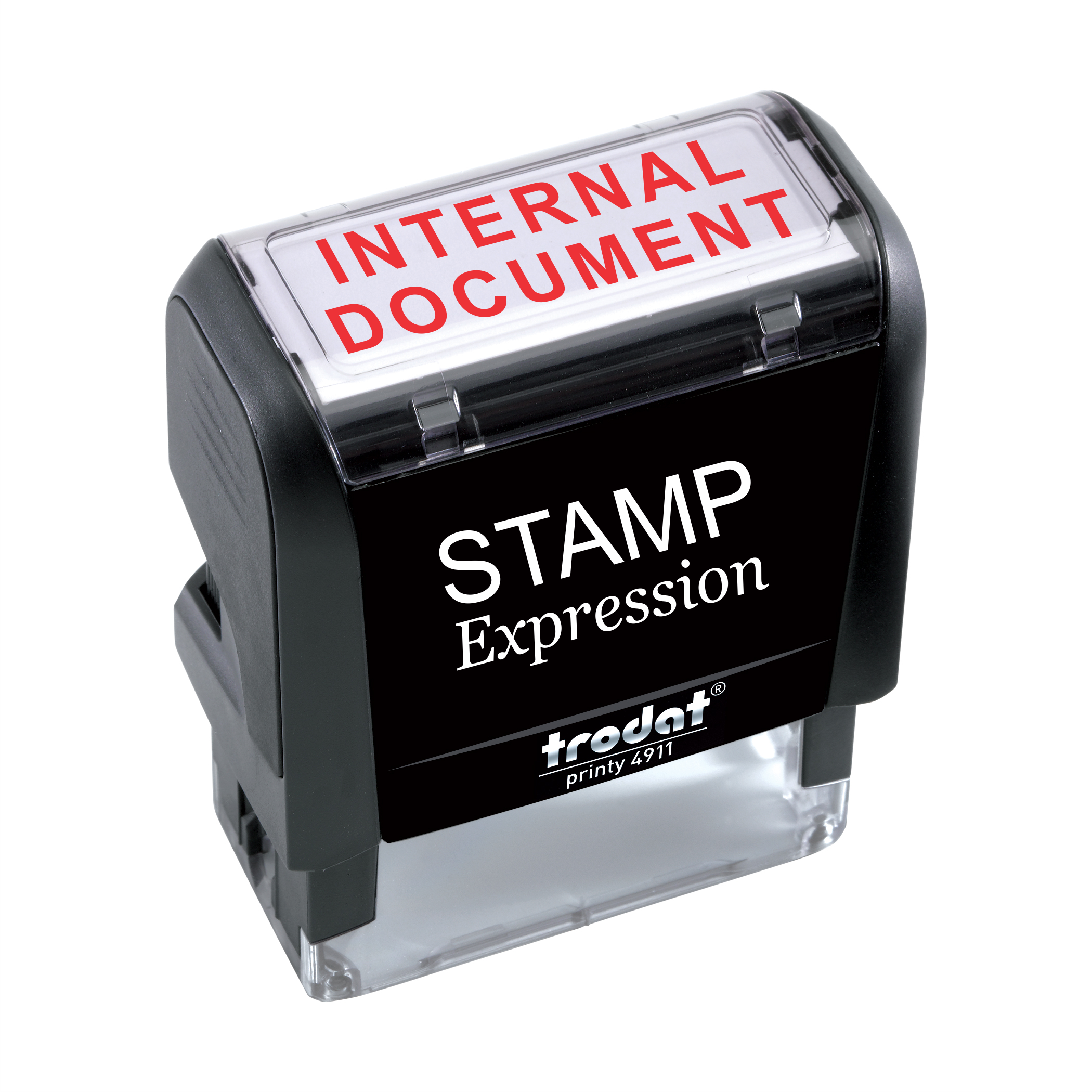 Internal Document Office Self Inking Rubber Stamp