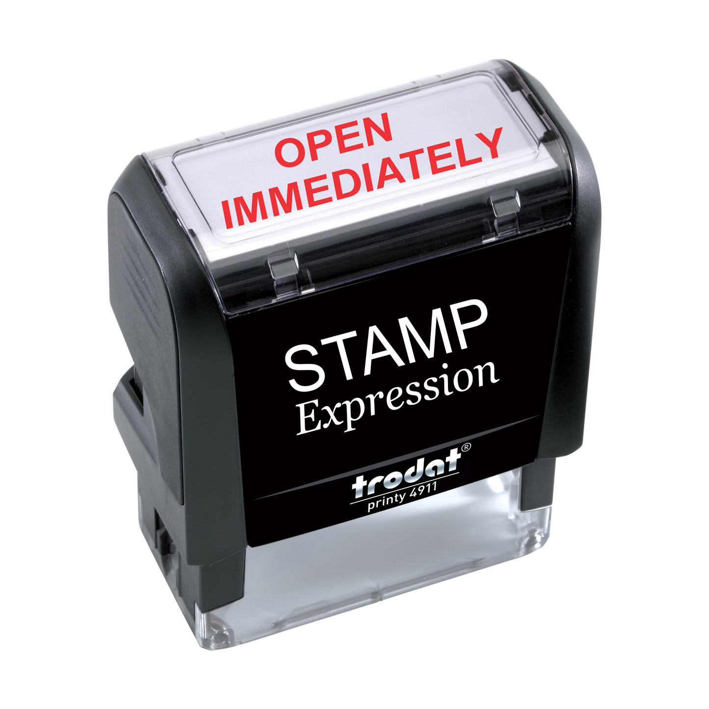 Italic Open Immediately Office Self Inking Rubber Stamp (SH-5328)