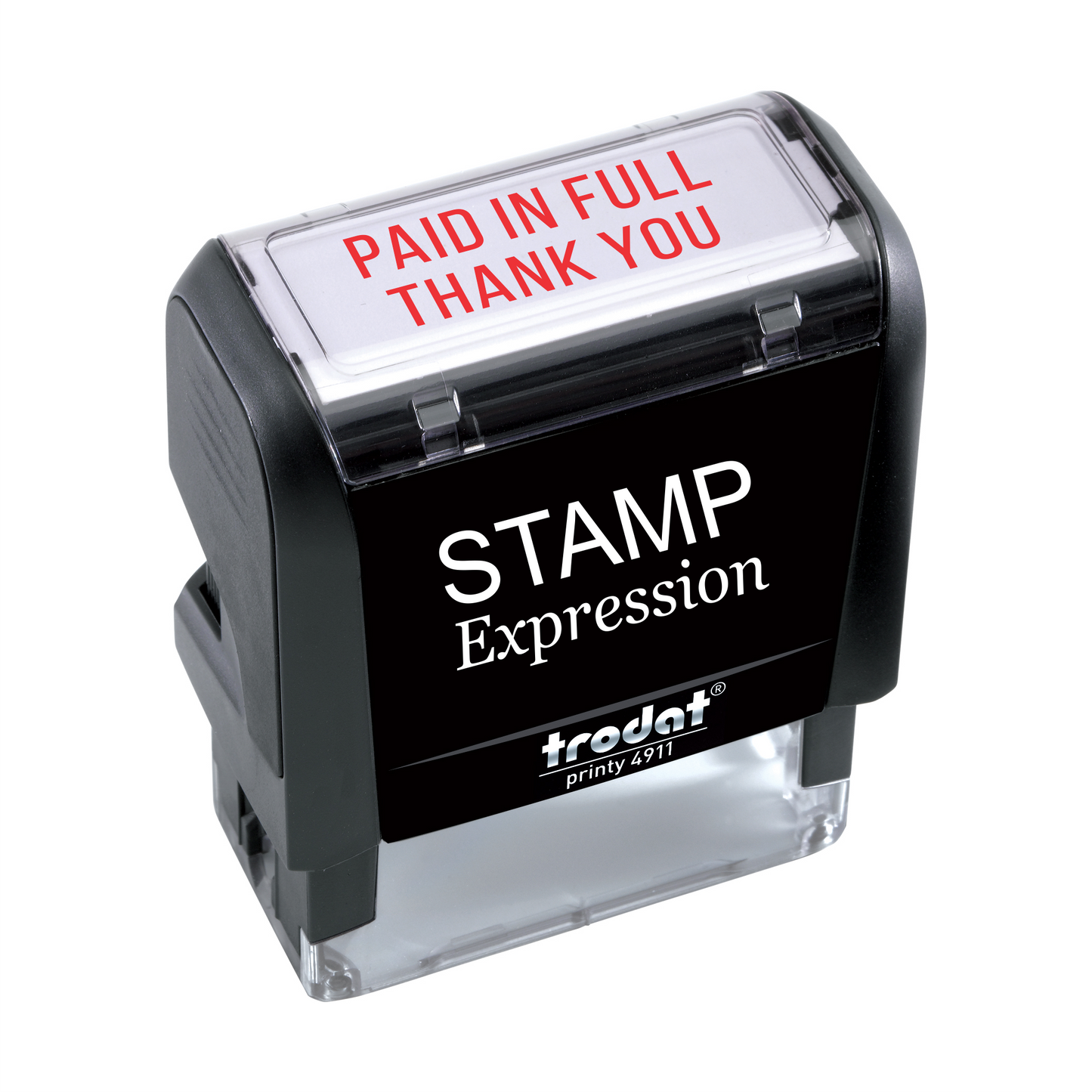 Paid in Full Thank You Office Self Inking Rubber Stamp (SH-5344)