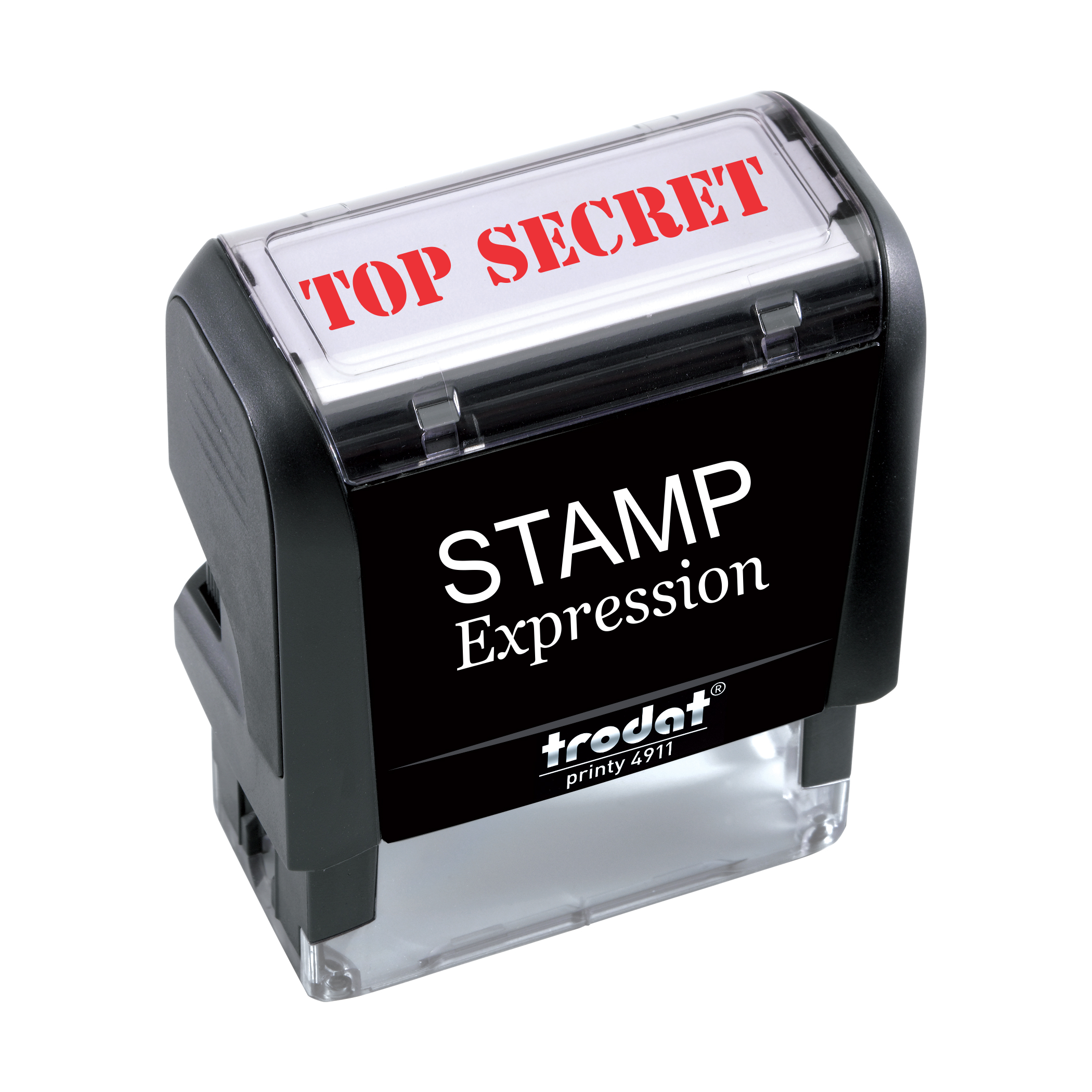 Top Secret Office Self Inking Rubber Stamp