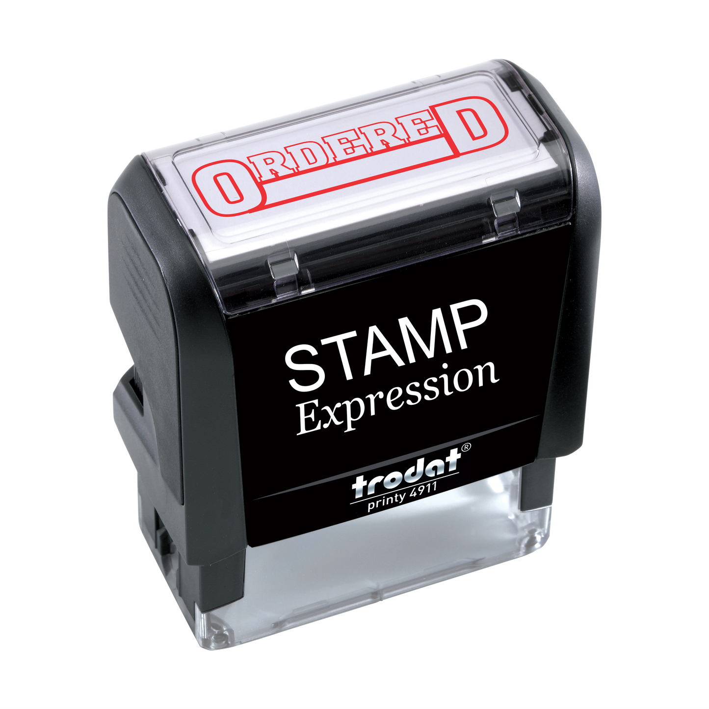 Ordered Office Self Inking Rubber Stamp (SH-5430)