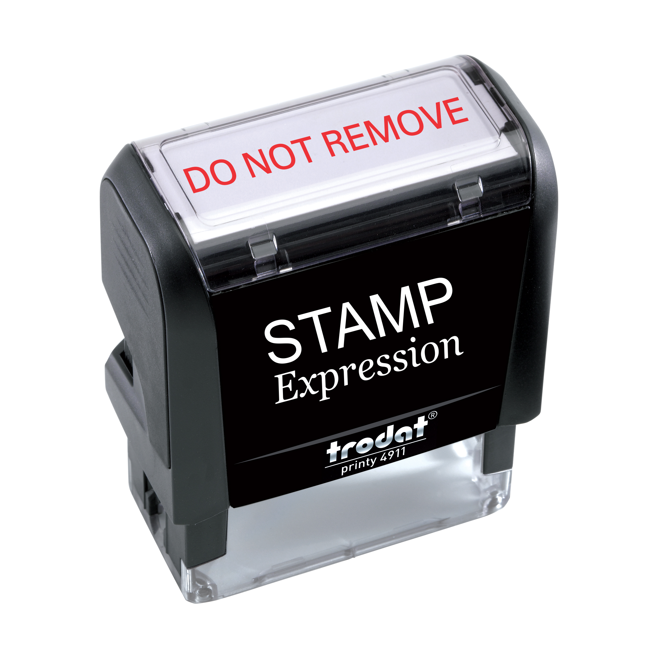 Do Not Remove Office Self Inking Rubber Stamp