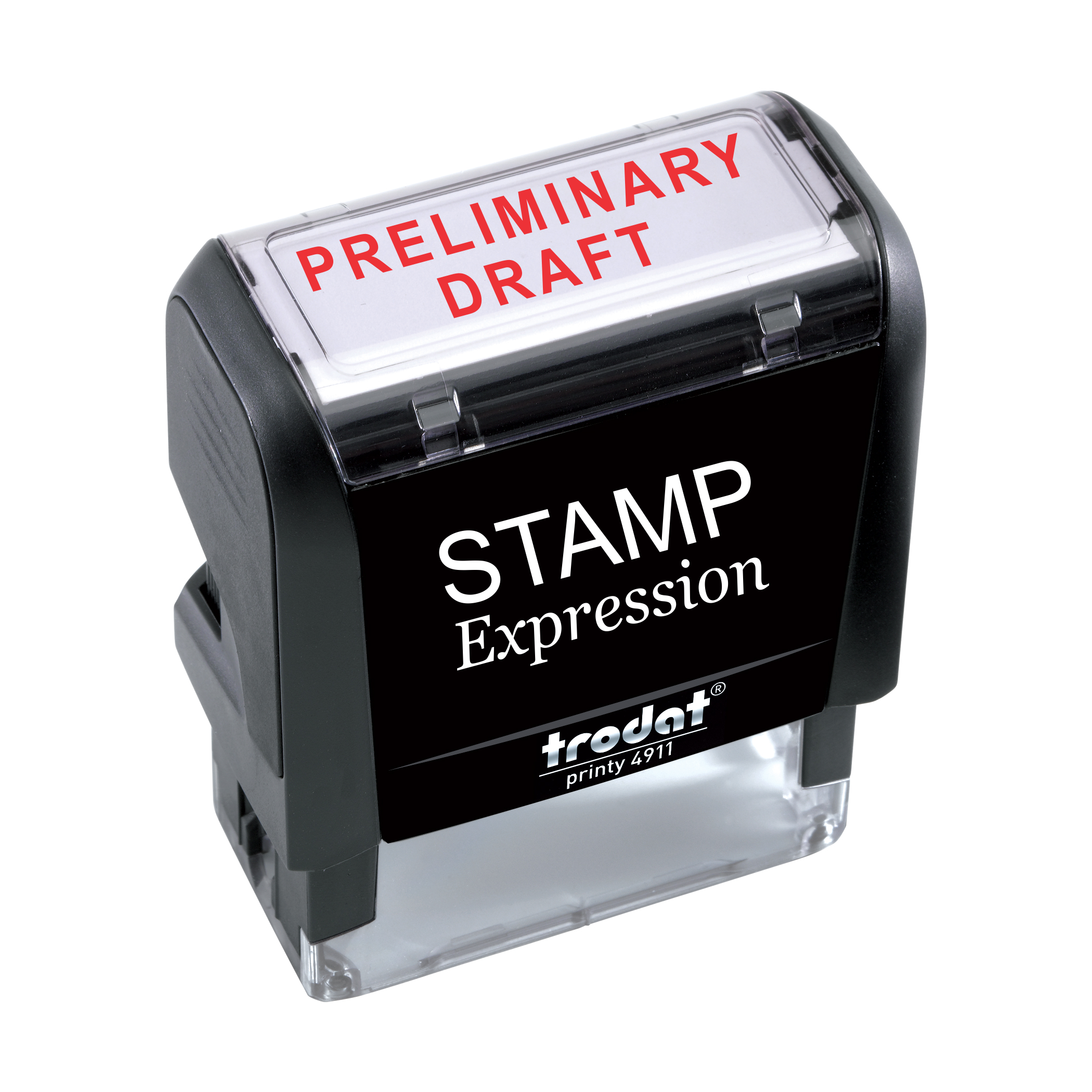 Preliminary Draft Office Self Inking Rubber Stamp