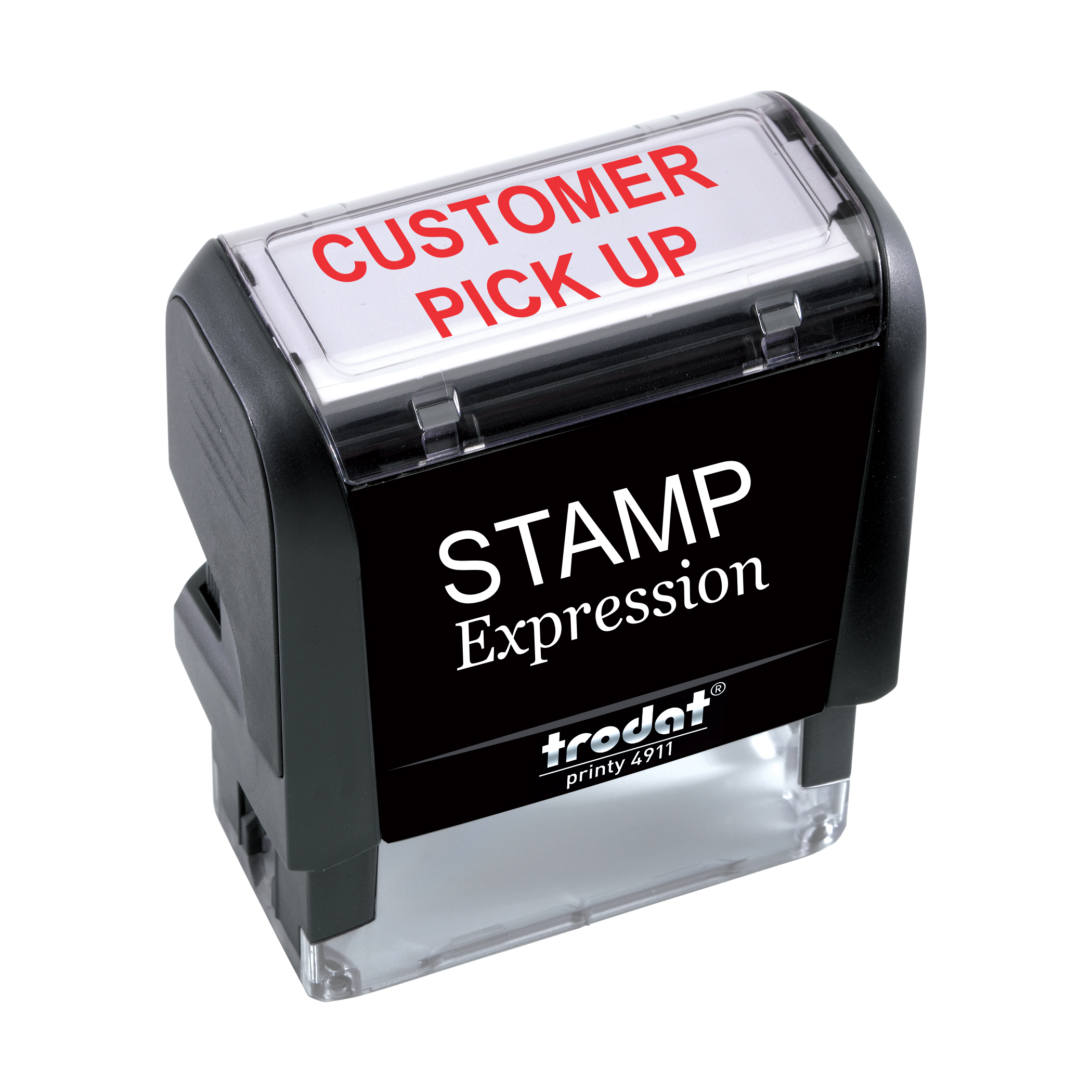 Customer Pick UP Office Self Inking Rubber Stamp