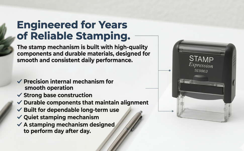 Stupid Large Font Self Inking Rubber Stamp (SH-80015)