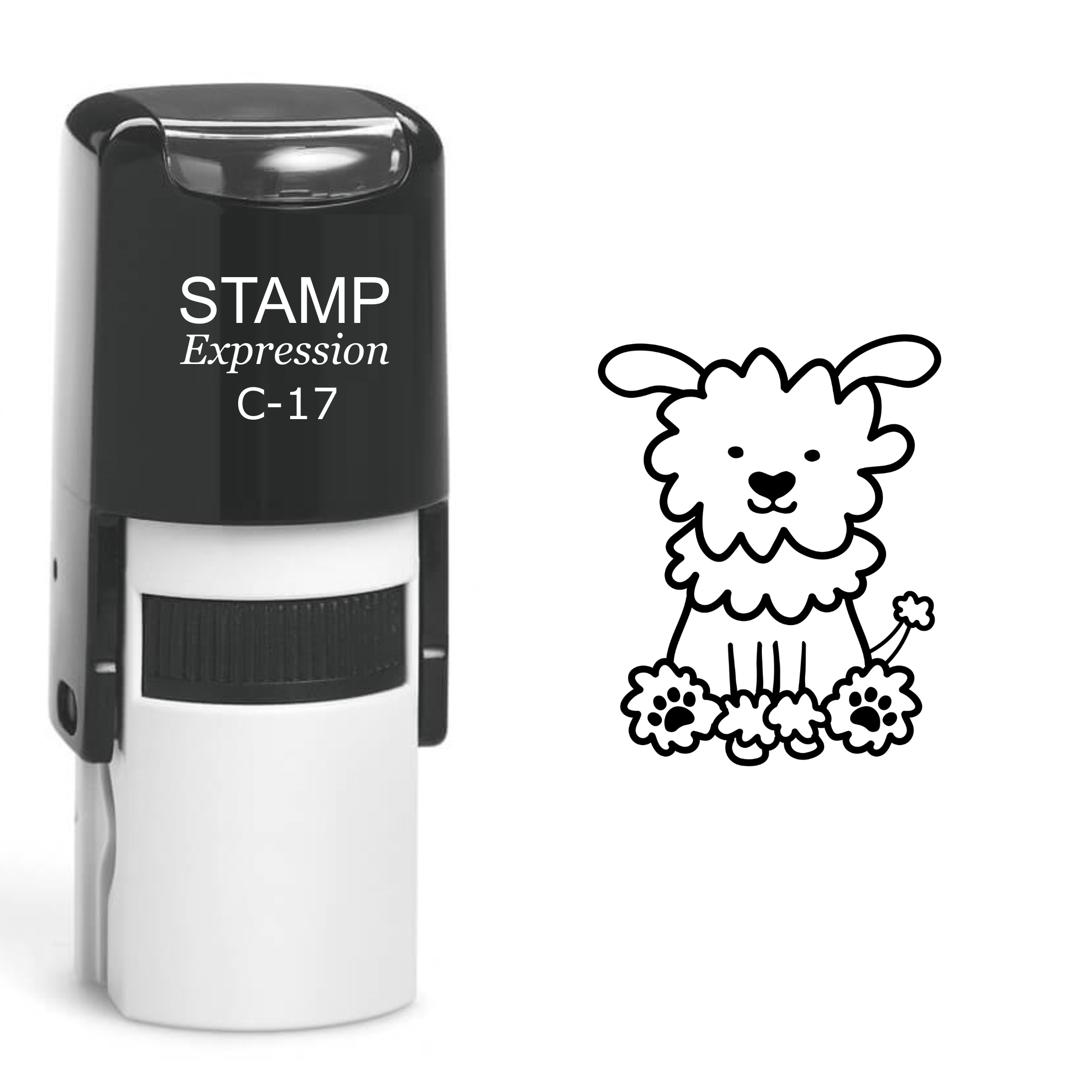 Baby Goat Self Inking Rubber Stamp (SH-60105)