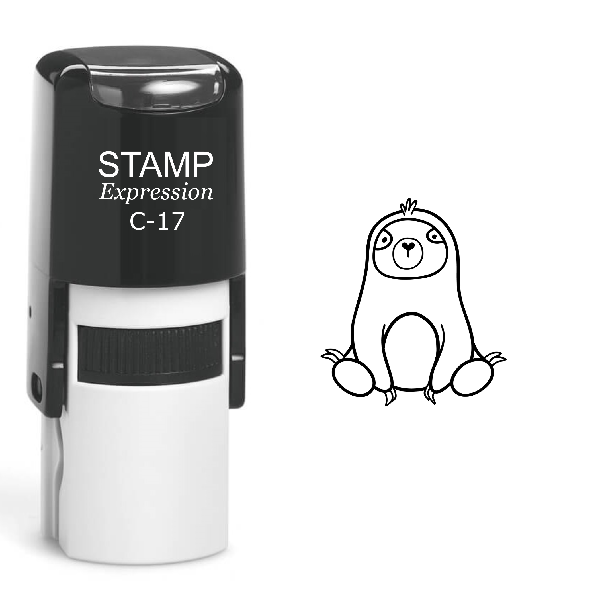 Baby Sloth Self Inking Rubber Stamp (SH-60138)