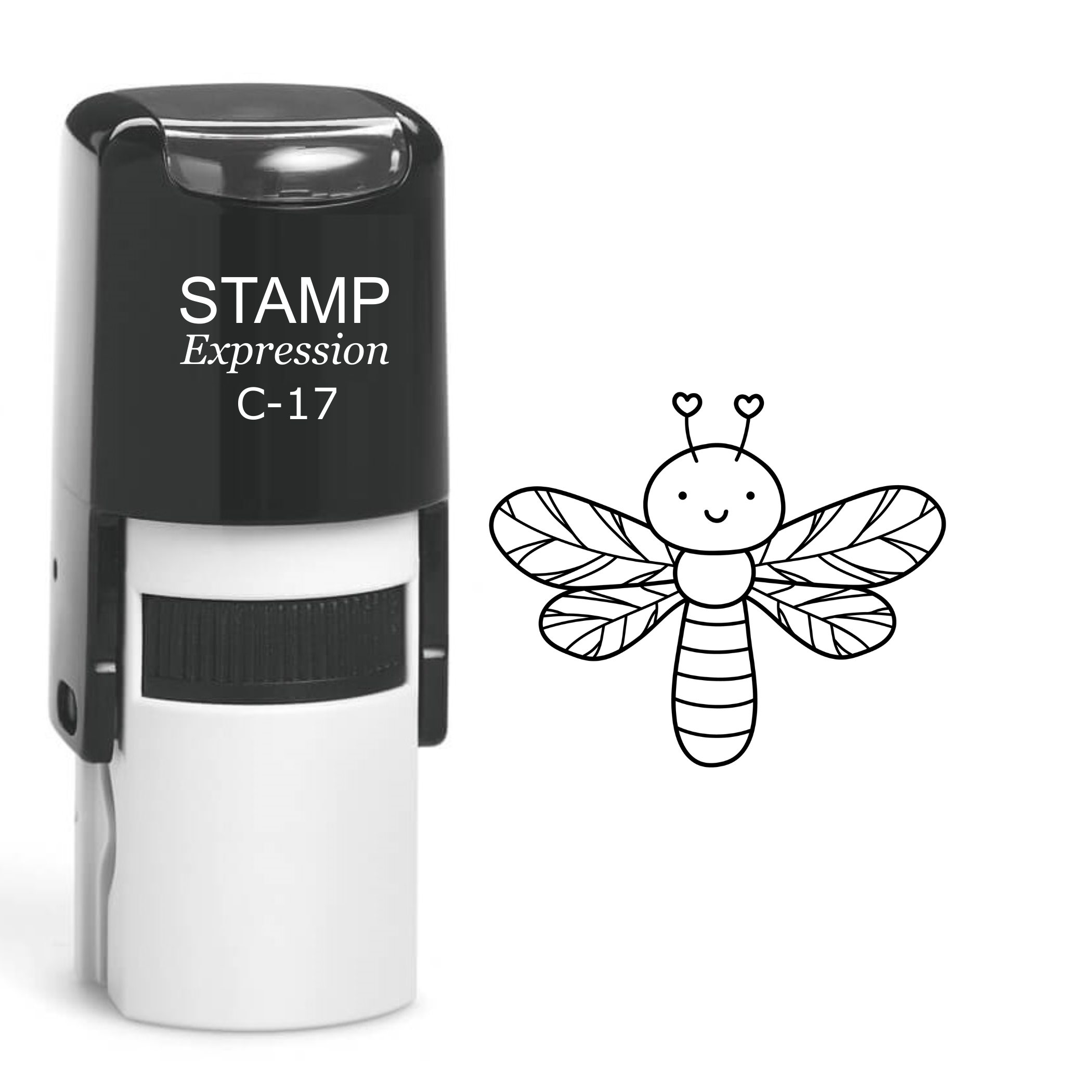 Baby Dragonfly Self Inking Rubber Stamp (SH-60144)