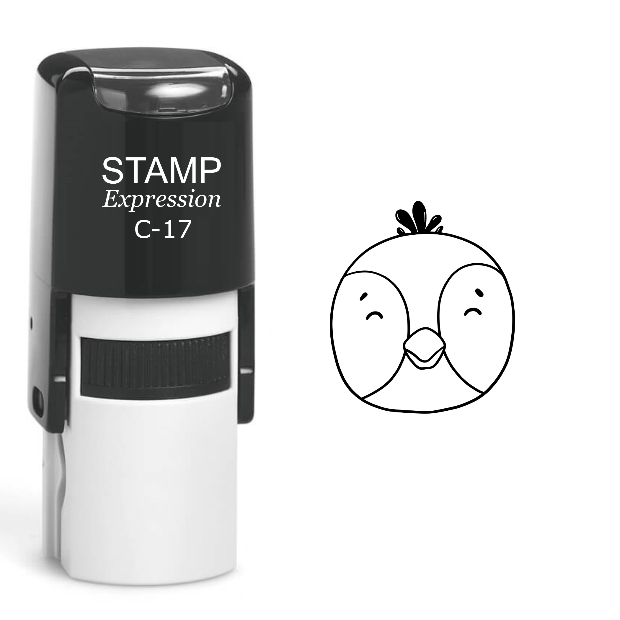 Bird Head Self Inking Rubber Stamp (SH-60171)