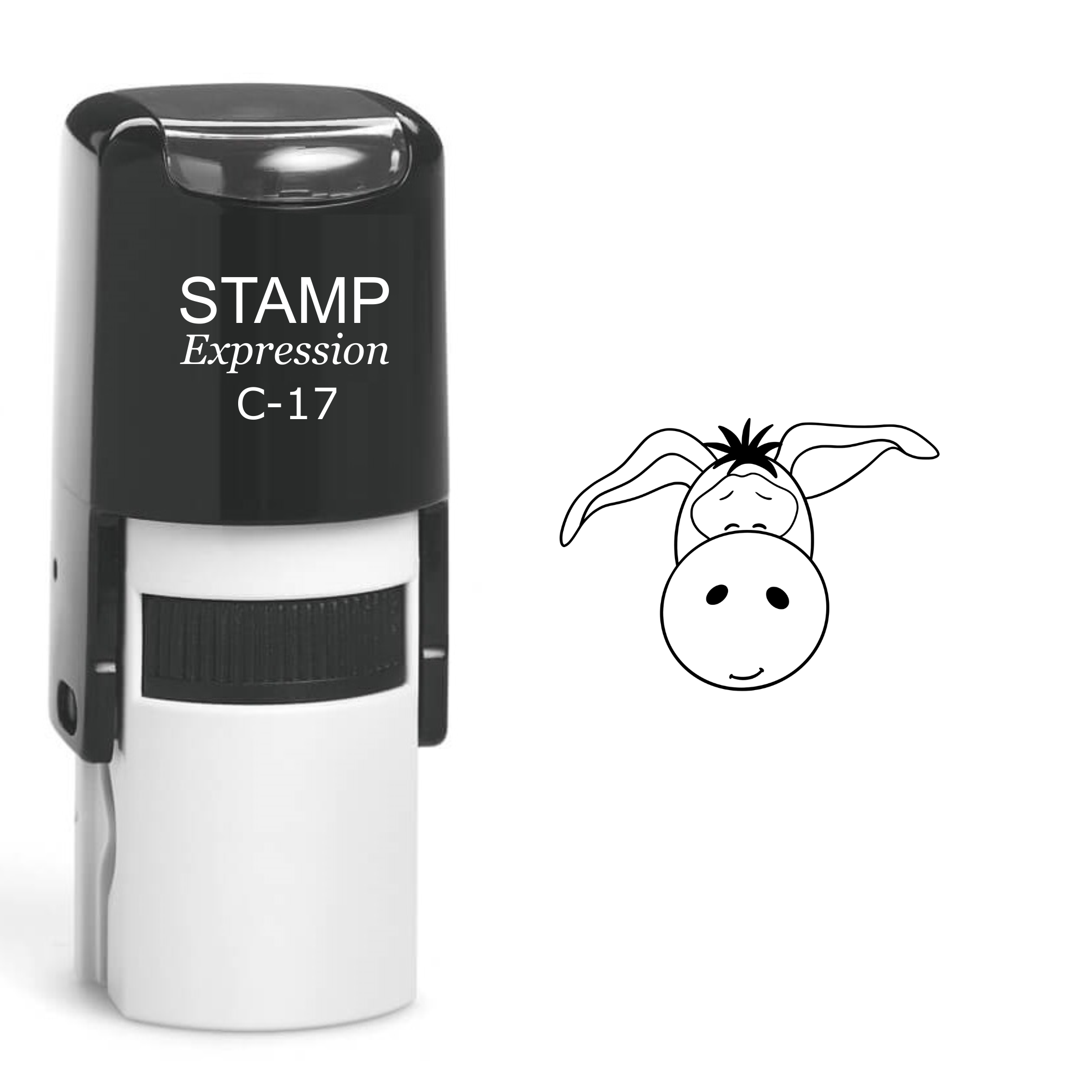 Donkey Head Self Inking Rubber Stamp (SH-60206)