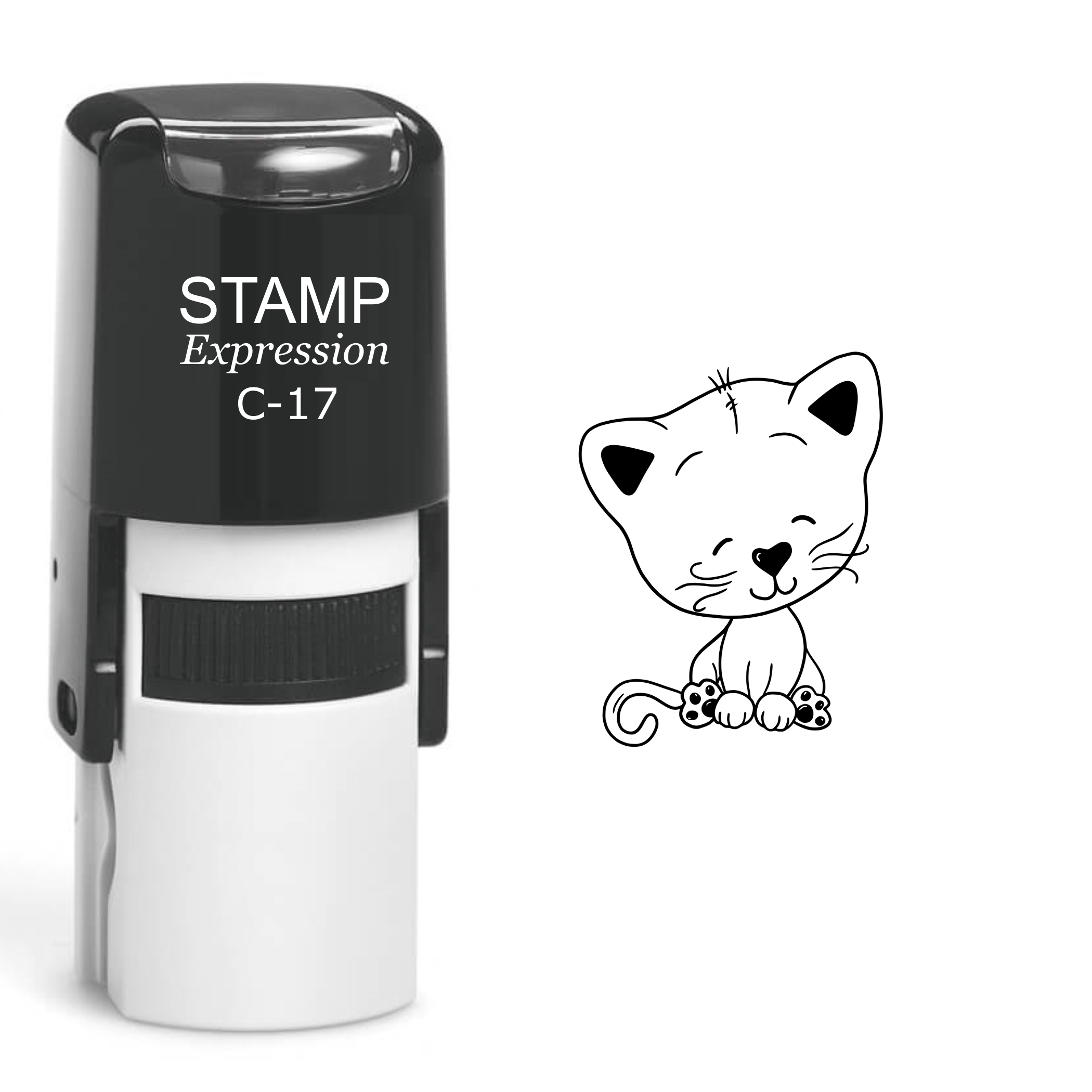 Kitten Self Inking Rubber Stamp (SH-60235)