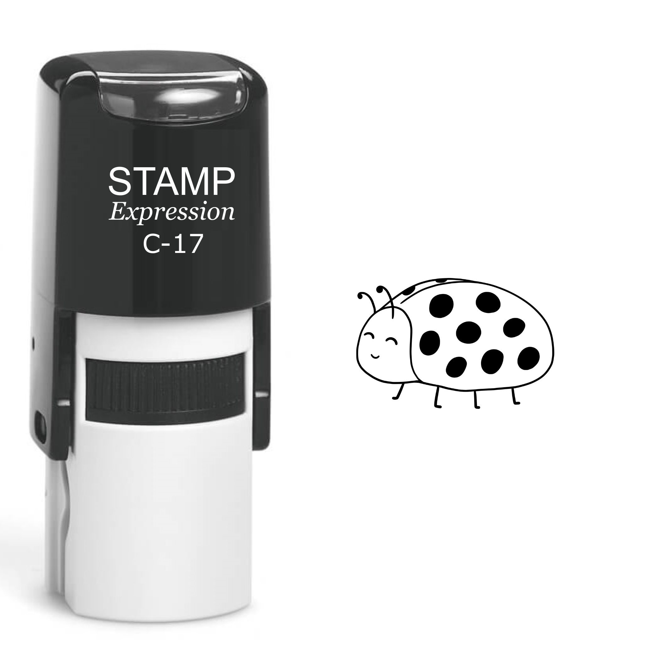 Ladybug Self Inking Rubber Stamp (SH-60238)