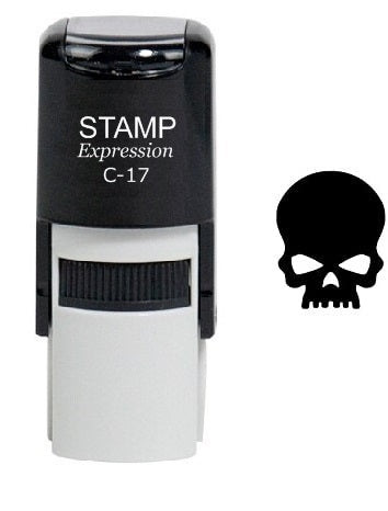 Skull Self Inking Rubber Stamp (SH-6025)