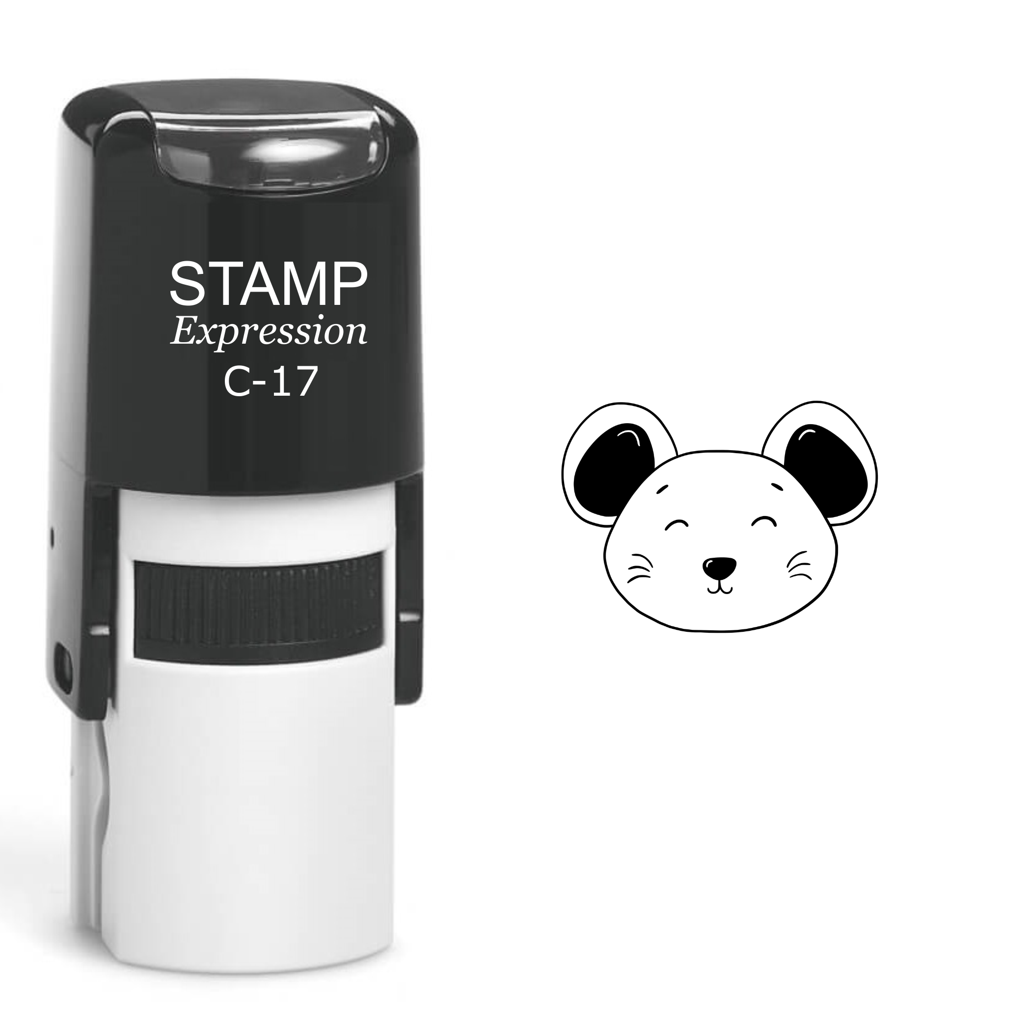 Mouse Self Inking Rubber Stamp (SH-60250)